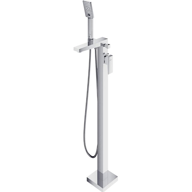 OMNIRES Bateria wannowa FRESH wolnostojąca chrom połysk FR7133CR