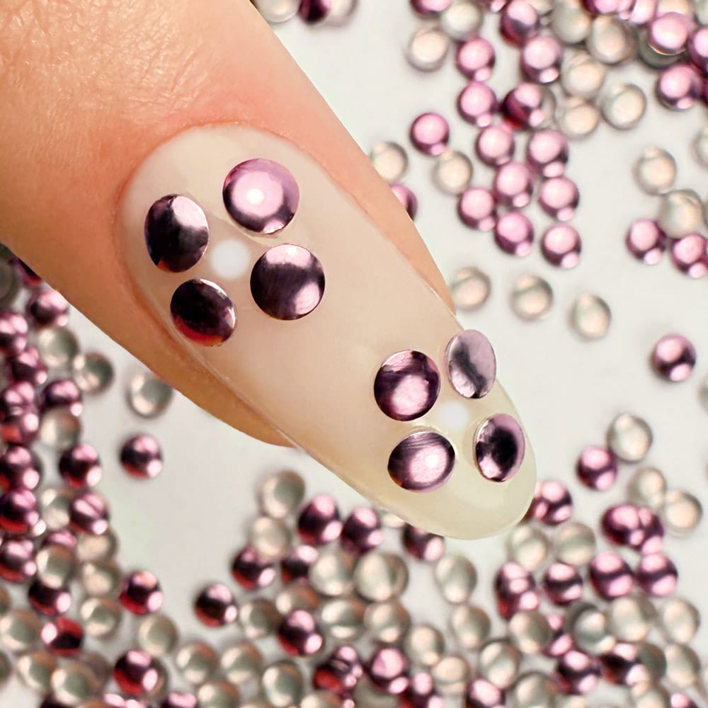 ShinePins gładkie ćwieki błyskotki ozdoby do paznokci large NTN Premium Nr 5 5g