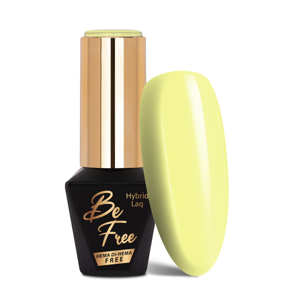 Lakier hybrydowy LED/UV Gel Polish MollyLac BeFree Pastels Nr 12 Sweet advocate HEMA/Di-HEMA Free 10g