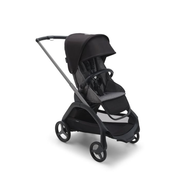 Bugaboo Dragonfly - wózek spacerowy-Graphite-Midnight Black-Grey Melange