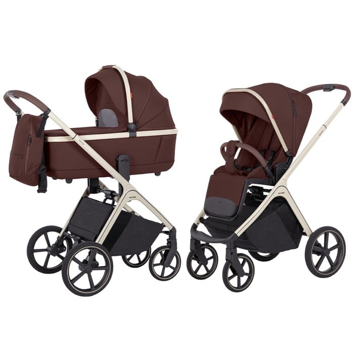 Carrello Vector CRL-6550 - wózek głęboko-spacerowy 2w1-Sienna Beige