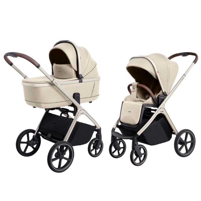 Carrello Vector CRL-6550 - wózek głęboko-spacerowy 2w1-Seashell Beige