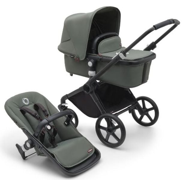 Bugaboo Fox Cub - wózek głęboko-spacerowy-Forest Green