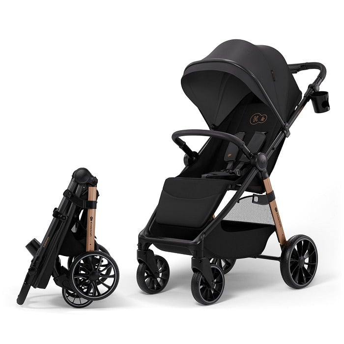 Kinderkraft Grande 2 - wózek spacerowy-Czarny