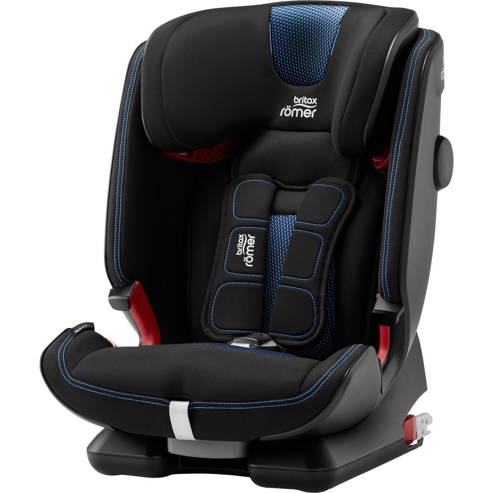 Britax Romer, Advansafix IV R - fotelik samochodowy isofix od 9 miesięcy do 12 lat, 9 - 36 kg -Cool Flow - Blue