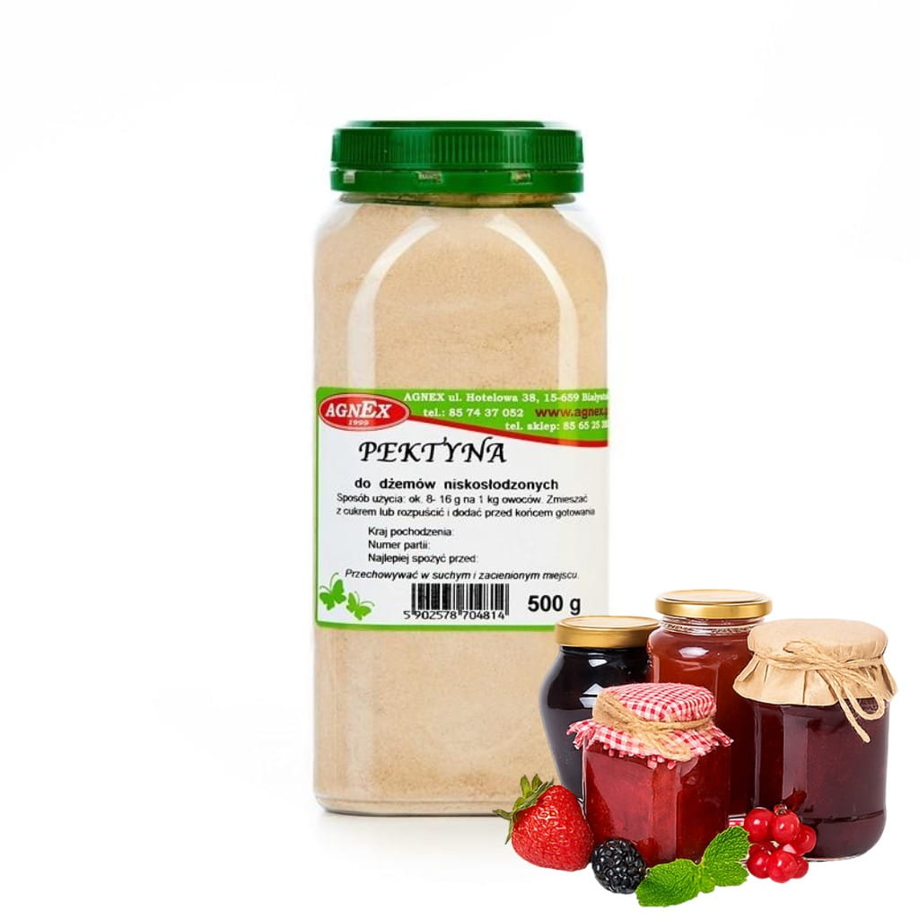 Pektyna cytrusowa niskołodzona 500 g - słoik