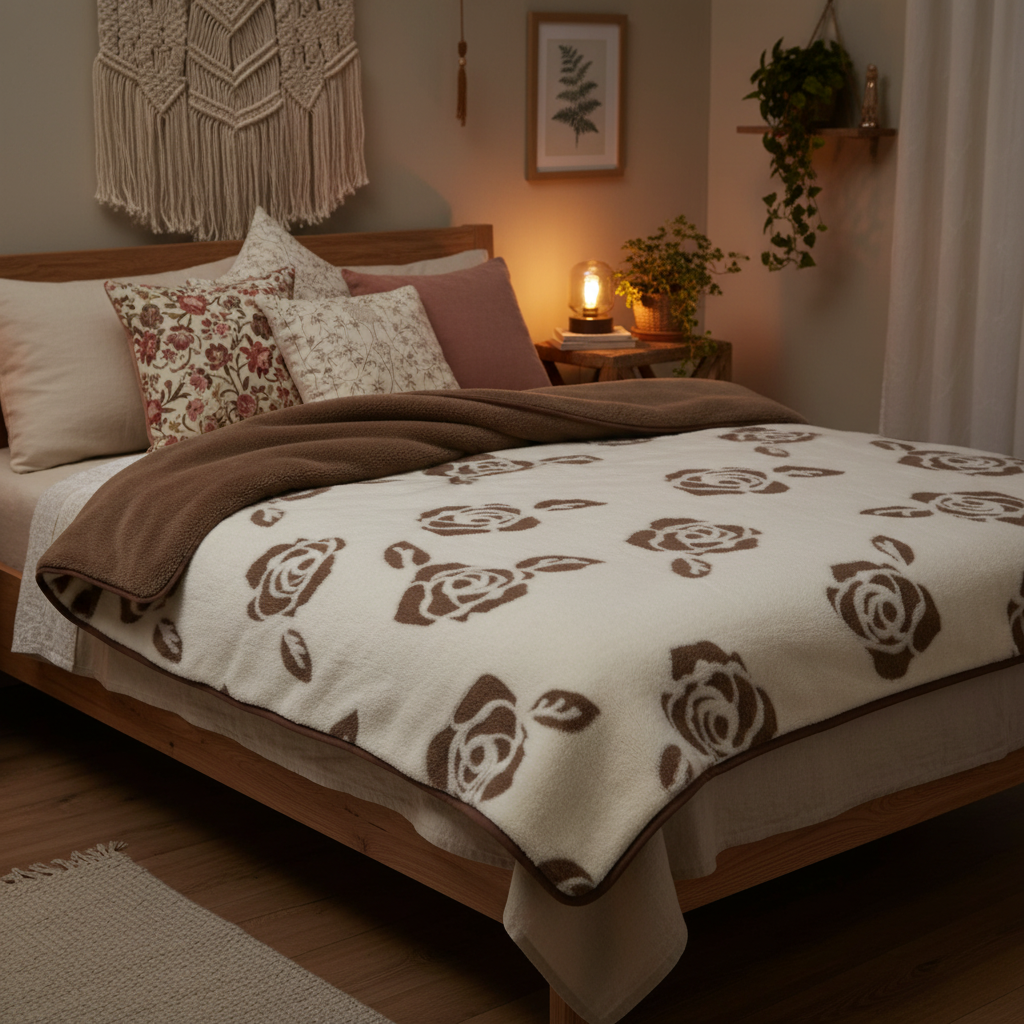 kołdra wełniana camel i kaszmir toscana Woolmark 200x200