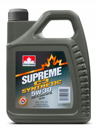 PETRO-CANADA SUPREME C3 SYNTHETIC 5W30 5L - Petrostar