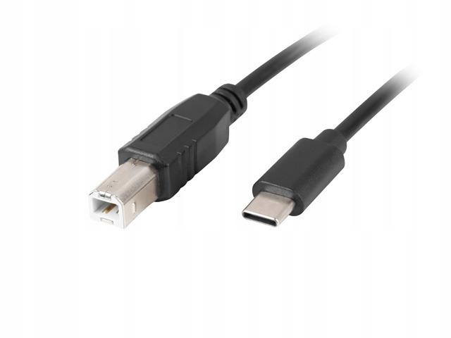 Kabel USBC 2.0 sygnałowy 1,8m Z31327 CM-BM CA-USBA-14CC-0018-BK C-wtyk/B-wtyk - Henryx24
