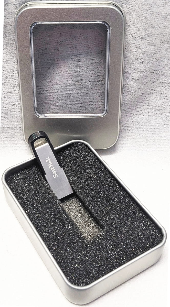 MEDIARANGE Etui na Pendrive BOX903 Aluminium - Henryx24