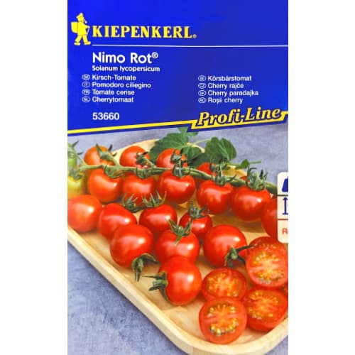 1 szt, Pomidor cherry Nimo Rot F1 - Nasiona: Ilość w opakowaniu: 10 szt.