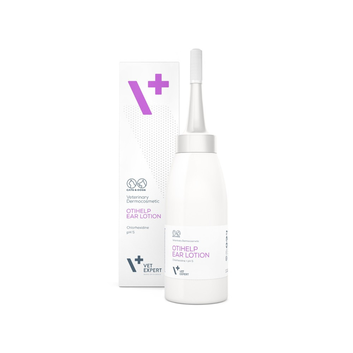 Otihelp Ear Lotion | VET EXPERT | 75 ml | Emulsja do pielęgnacji uszu psa i kota