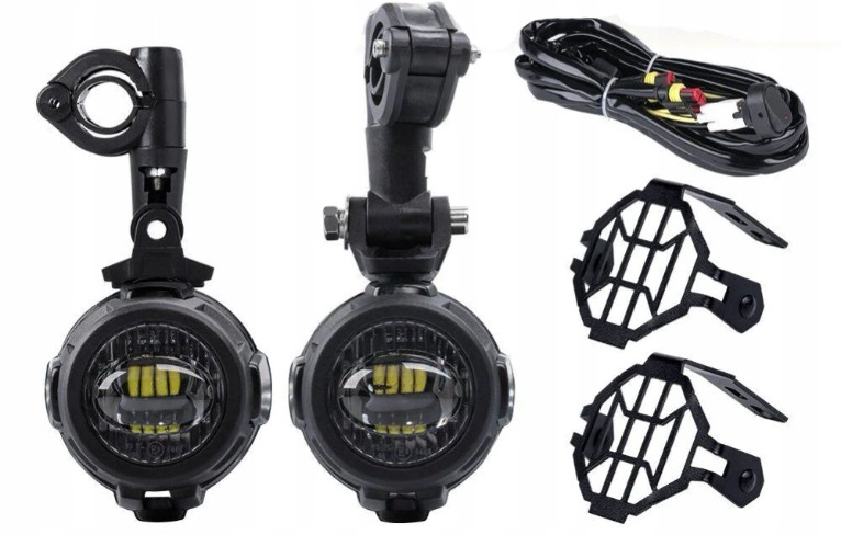 Halogeny LED motocyklowe 40W V-STORM BMW GS adv r varradero