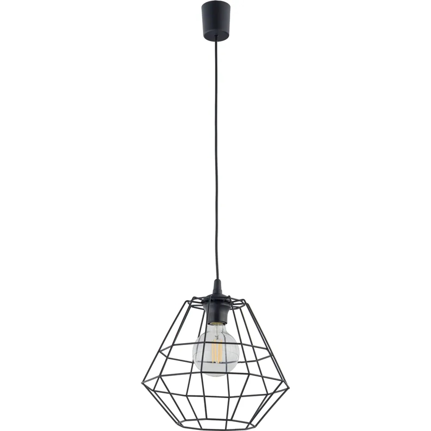 TK Lighting Lampa wisząca DIAMOND NEW szer. 30 cm E27