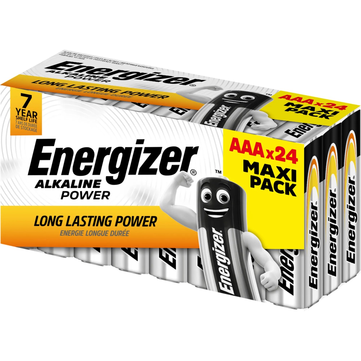 Energizer Baterie alkaliczne Power AAA LR3 - 24 szt.