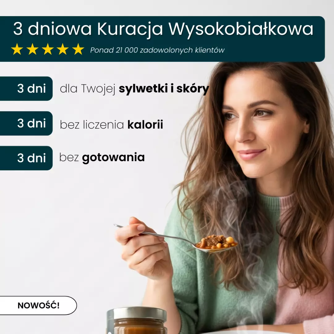 Weekendowa Kuracja Wysokobiałkowa (3 dni)