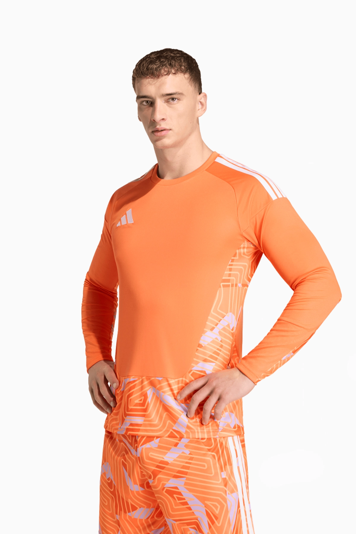 Koszulka z długim rękawem adidas Tiro 26 Competition Goalkeeper - Pomarańczowy