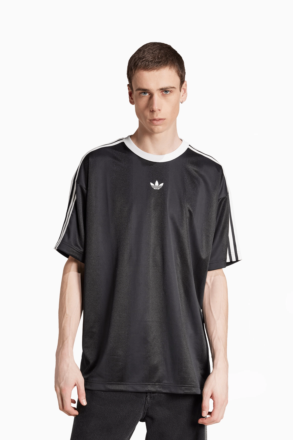 Koszulka adidas Adicolor Jacquard - Czarny