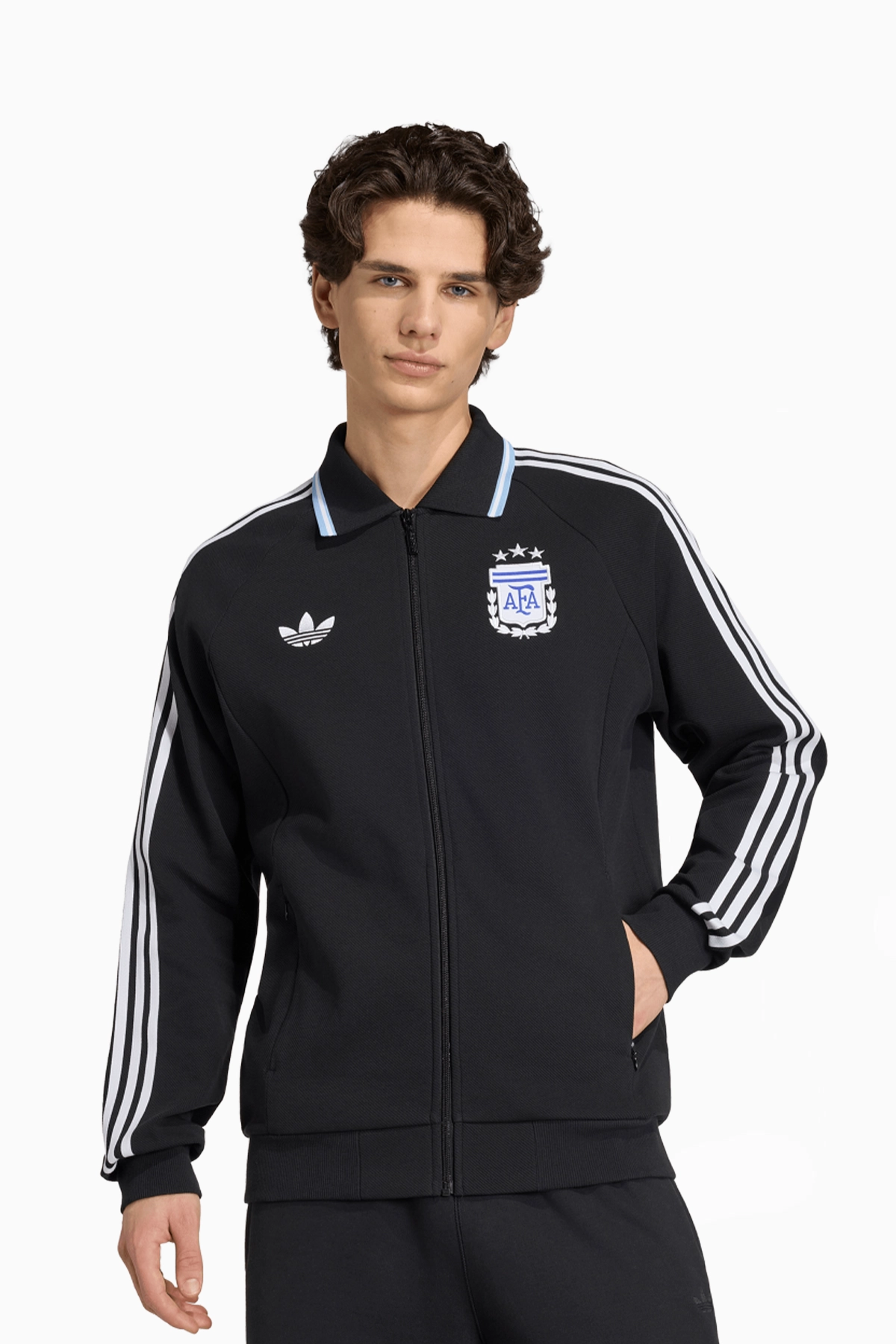 Bluza Reprezentacji Argentyny adidas Originals 2026 Anthem - Czarny