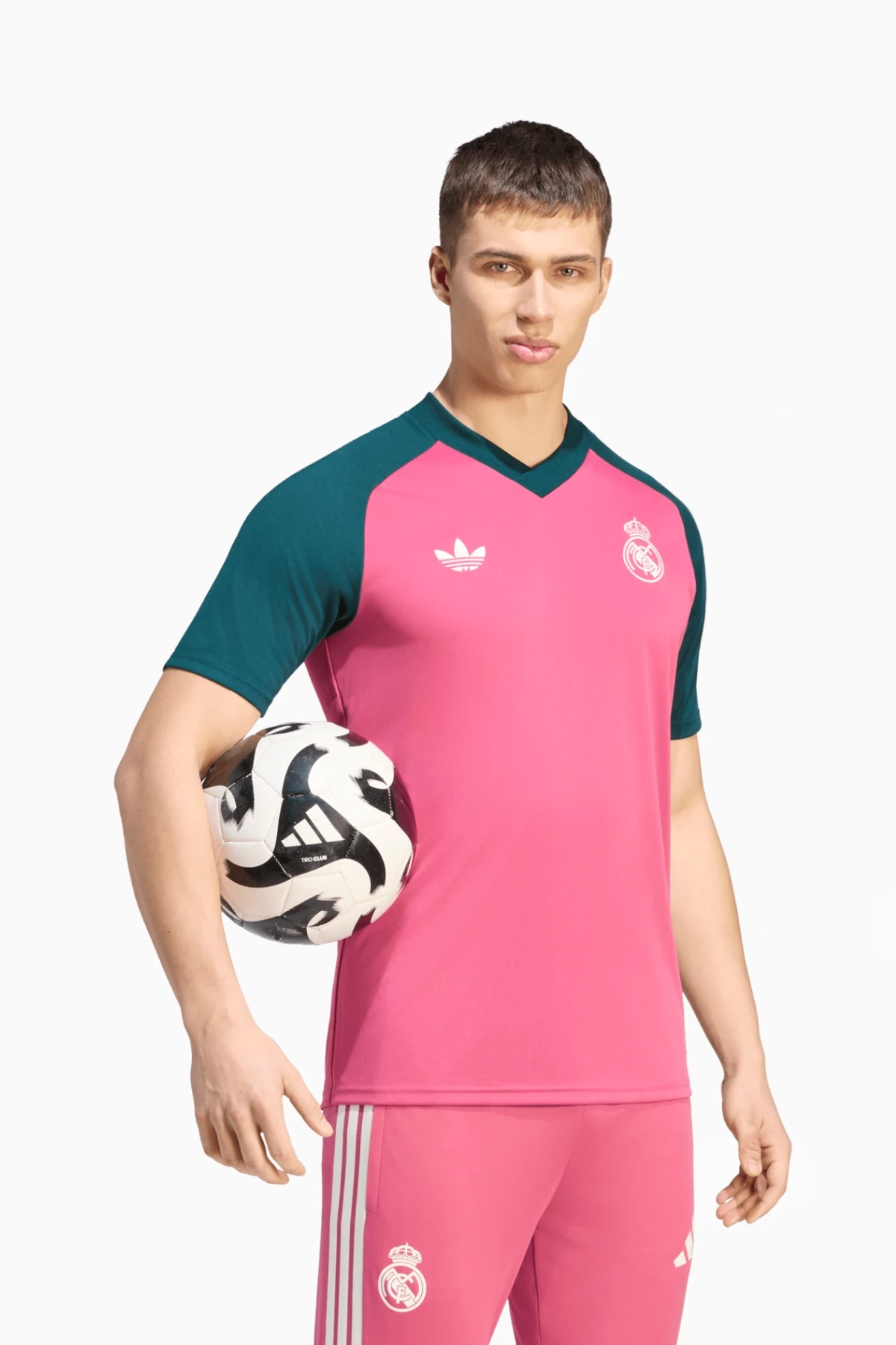 Koszulka adidas Originals Real Madryt 26/27 Pre-Match - Różowy