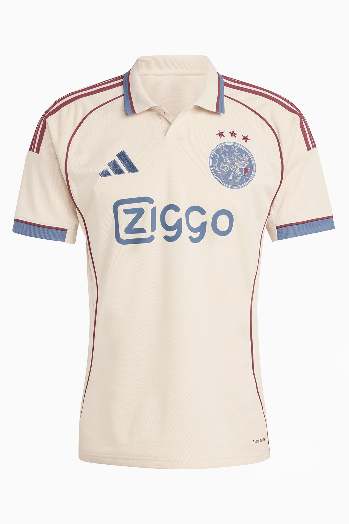 Koszulka adidas Ajax Amsterdam 25/26 Trzecia Replica - Beżowy