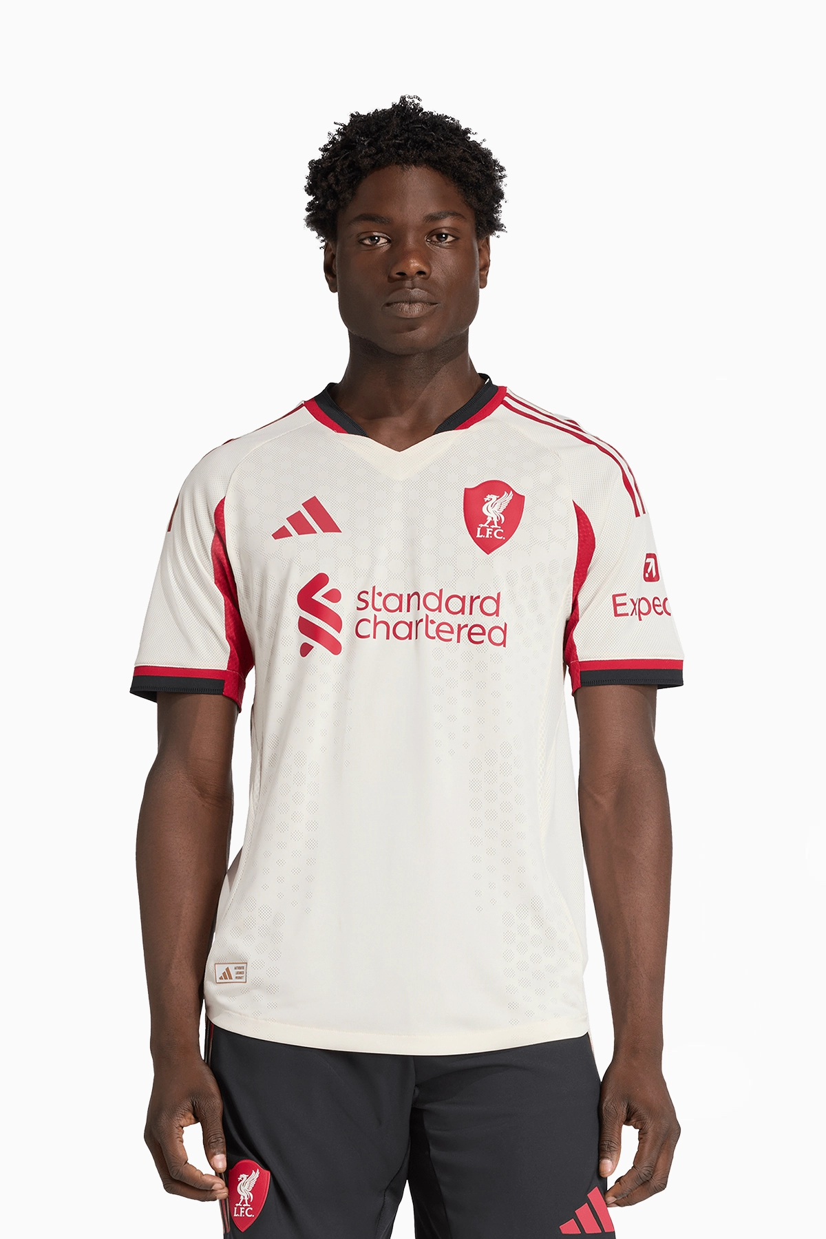 Koszulka adidas Liverpool FC 25/26 Wyjazdowa Authentic - Biały