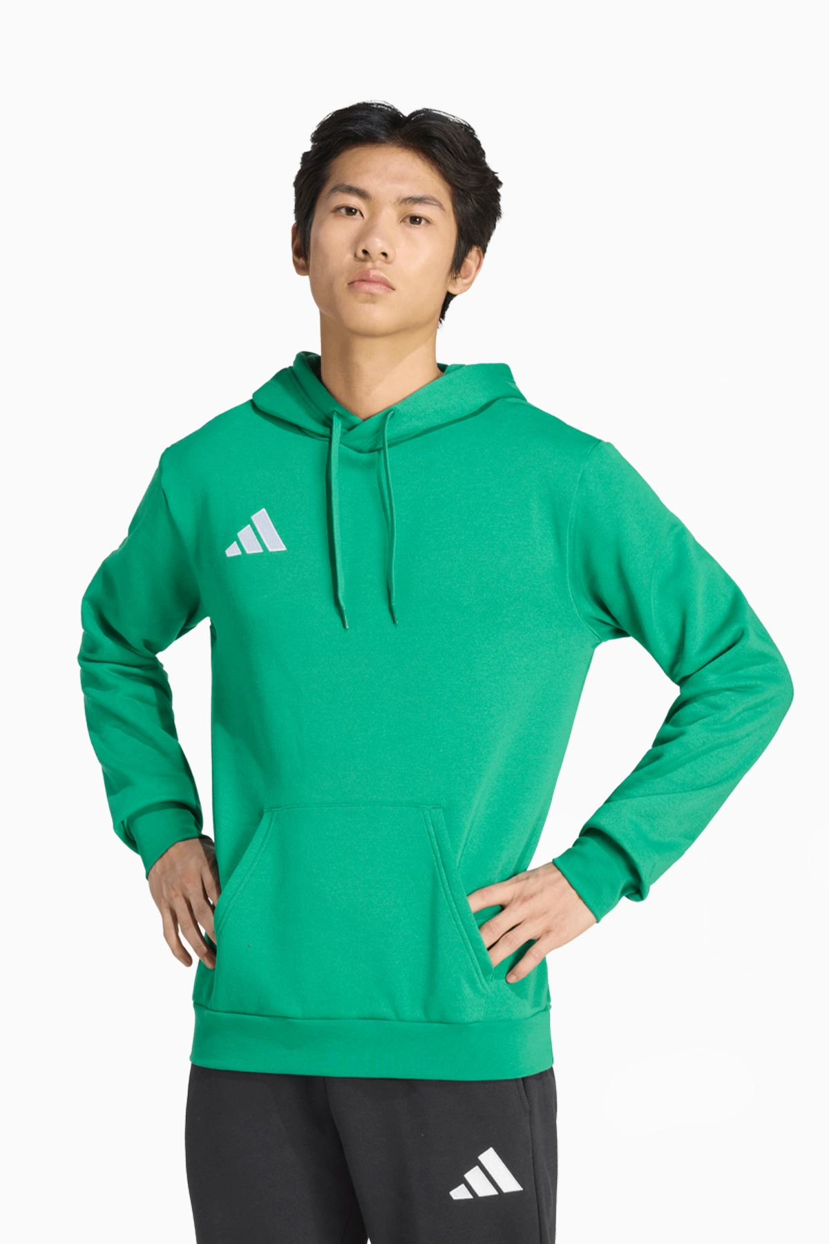 Bluza z kapturem adidas Entrada 26 Sweat - Zielony
