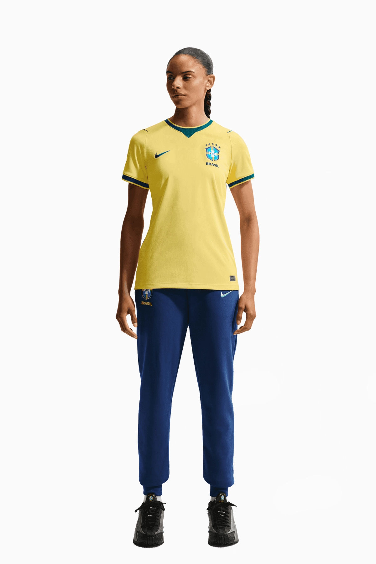 Koszulka Reprezentacji Brazylii Nike 2026 Domowa Stadium Damska - Żółty