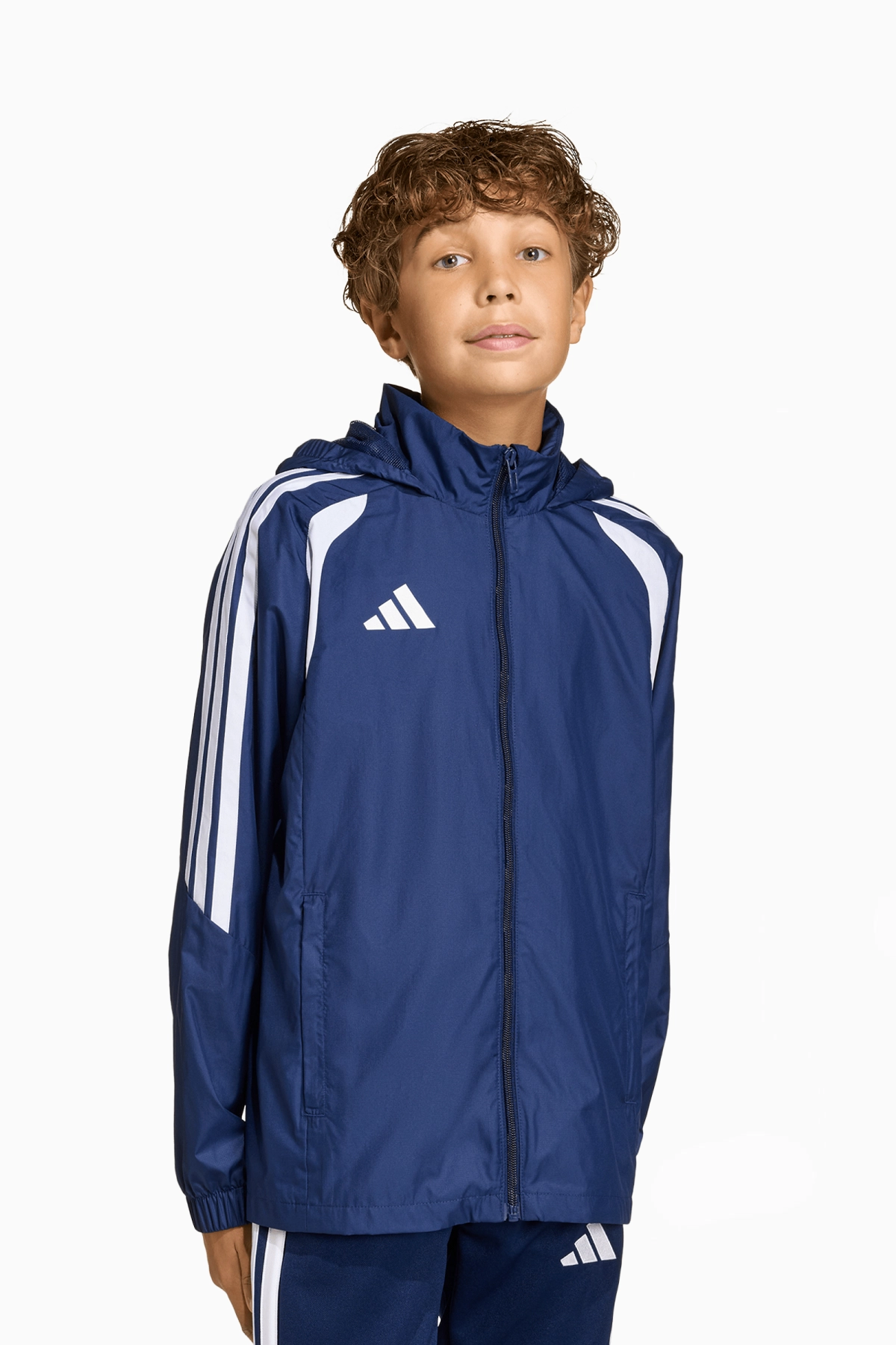 Kurtka adidas Tiro 26 League Windbreaker Junior - Granatowy