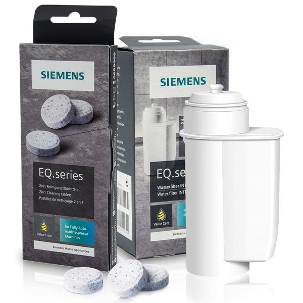 Filtr Do Ekspresu Siemens INTENZA + Tabletki Czyszczące TZ80001