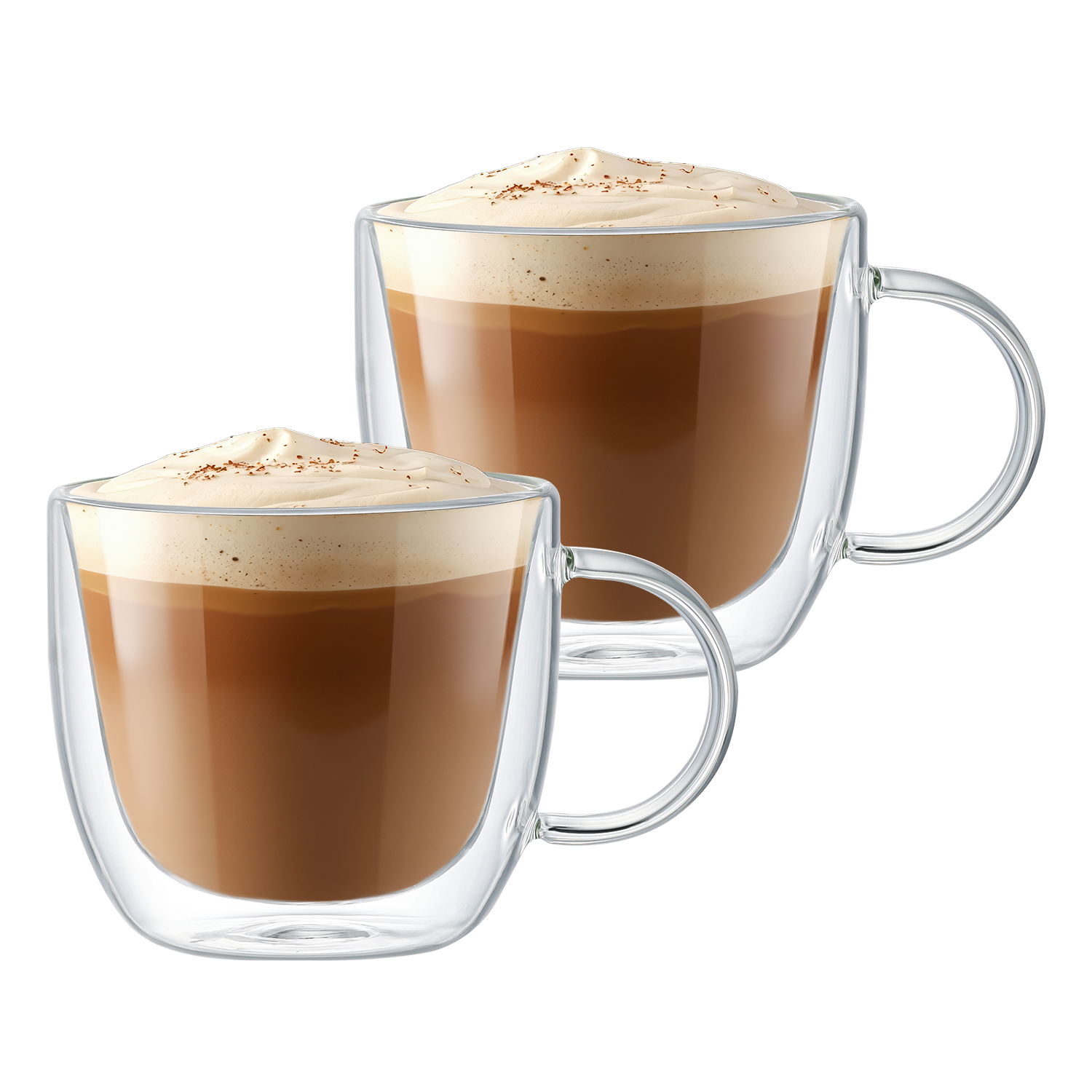 Szklanki termiczne z podwójną ścianką Aqualogis Celeste 270ml z uchem