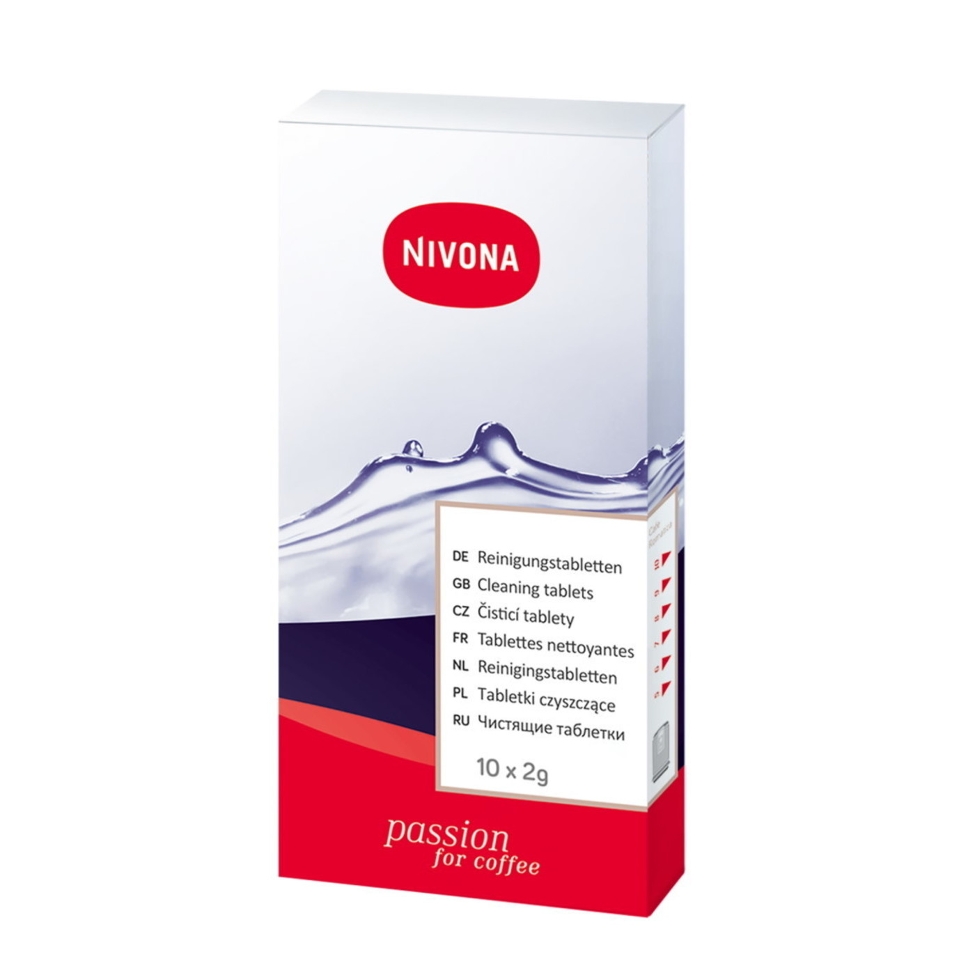 Tabletki Odtłuszczające do Ekspresu - NIVONA NIRT701 10 szt.