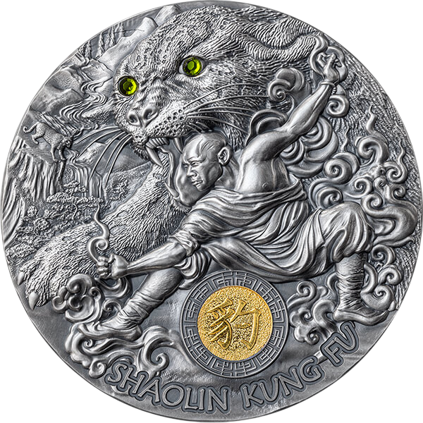 Srebrna moneta Style sztuki walki: Shaolin Kung Fu Leopard 2 uncje 2023 - wysyłka 24 h! - Mennica Skarbowa