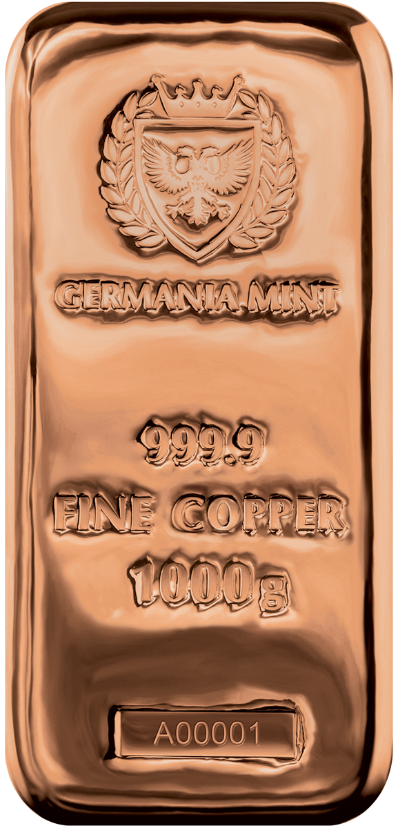 Sztabka miedzi 1000 g (1kg) - wysyłka 24 h! - Mennica Skarbowa