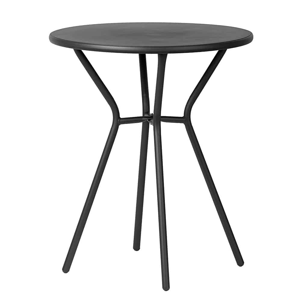 Stolik ogrodowy Fi60cm PP - okrągły kolor czarny