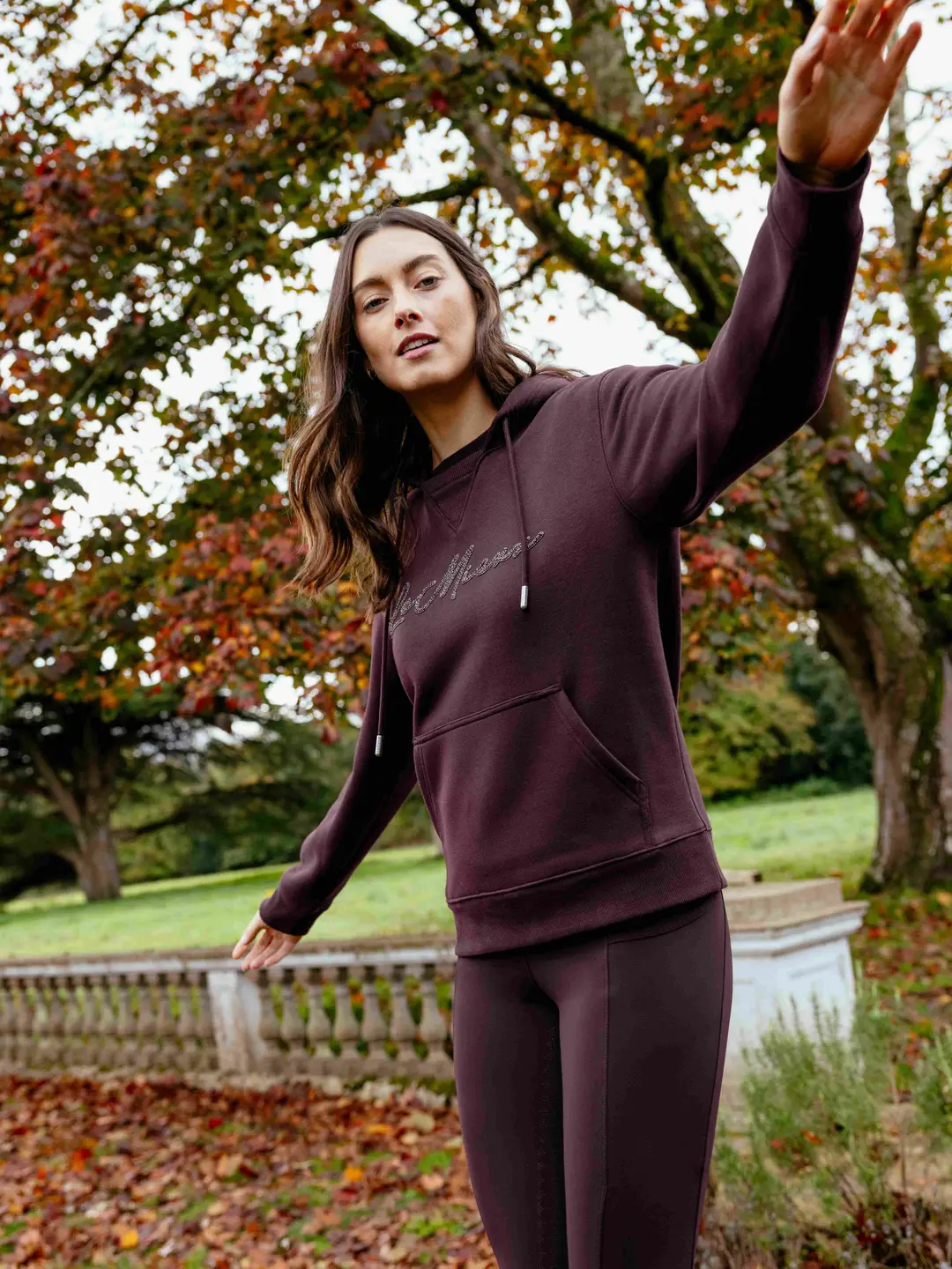 LeMieux bluza jeździecka Elspeth Hoodie Damson