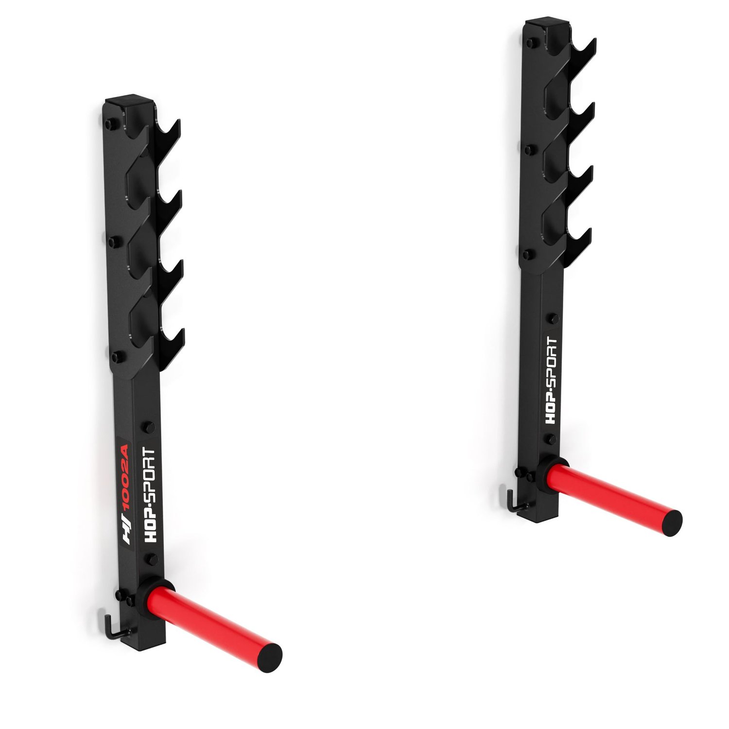 Support mural pour barres et disques de musculation HS-1002A