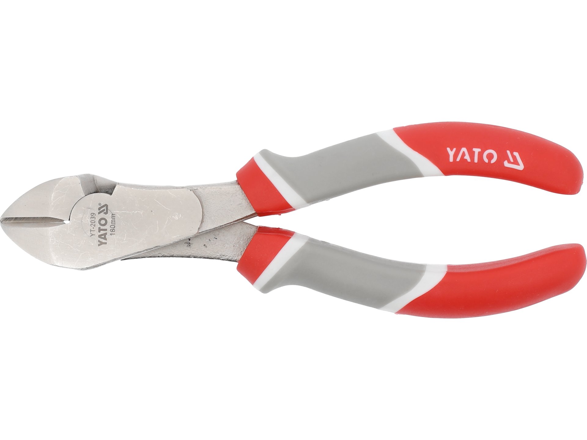 Szczypce tnące boczne YATO typ ciężki do drutu przewodów 180mm YT-2039