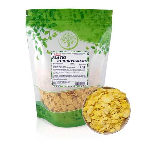 Płatki śniadaniowe kukurydziane 1 kg