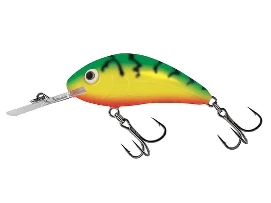 Salmo Wobler Pływający Hornet Rattlin 5,5cm Green Tiger