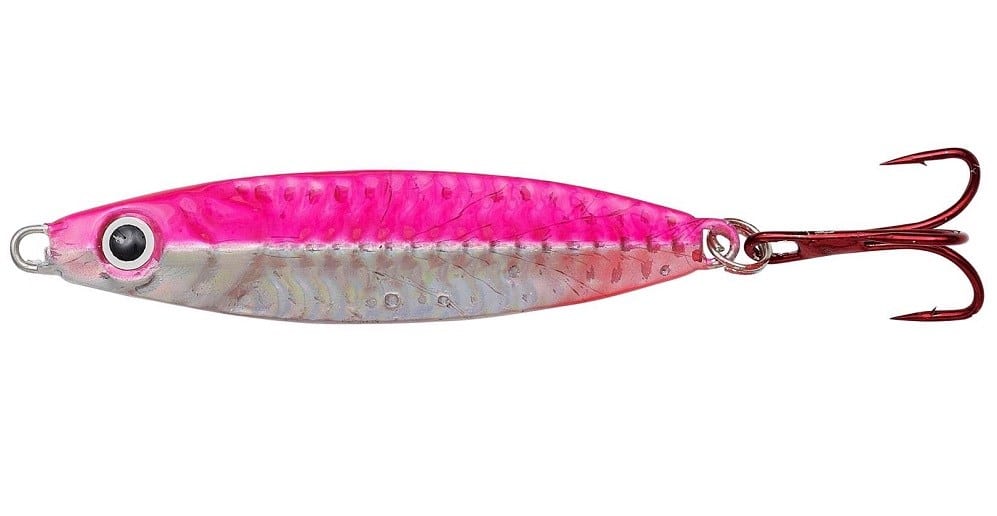 Kinetic Pilker Dragon 25g Silver Pink