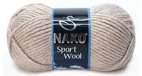 włóczka SPORT WOOL kolor: 2167/ beż