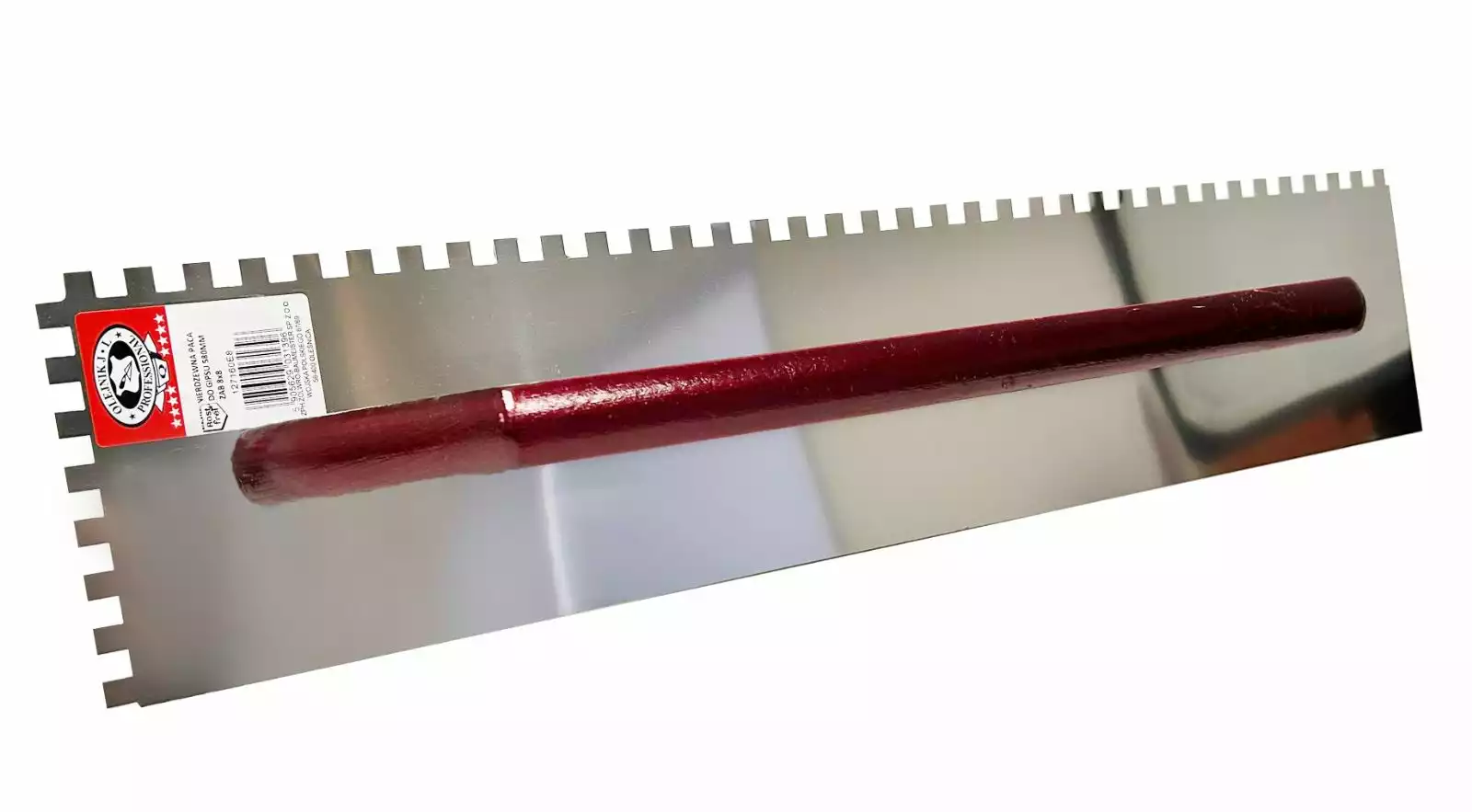 OLEJNIK PACA NIERDZEWNA TYP SZWAJCARSKI 580X130MM ZĄB 12MM UCHWYT DREWNIANY
