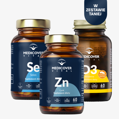 Medicover Vital Tarczyca Complex – Zestaw Suplementów Na Tarczycę