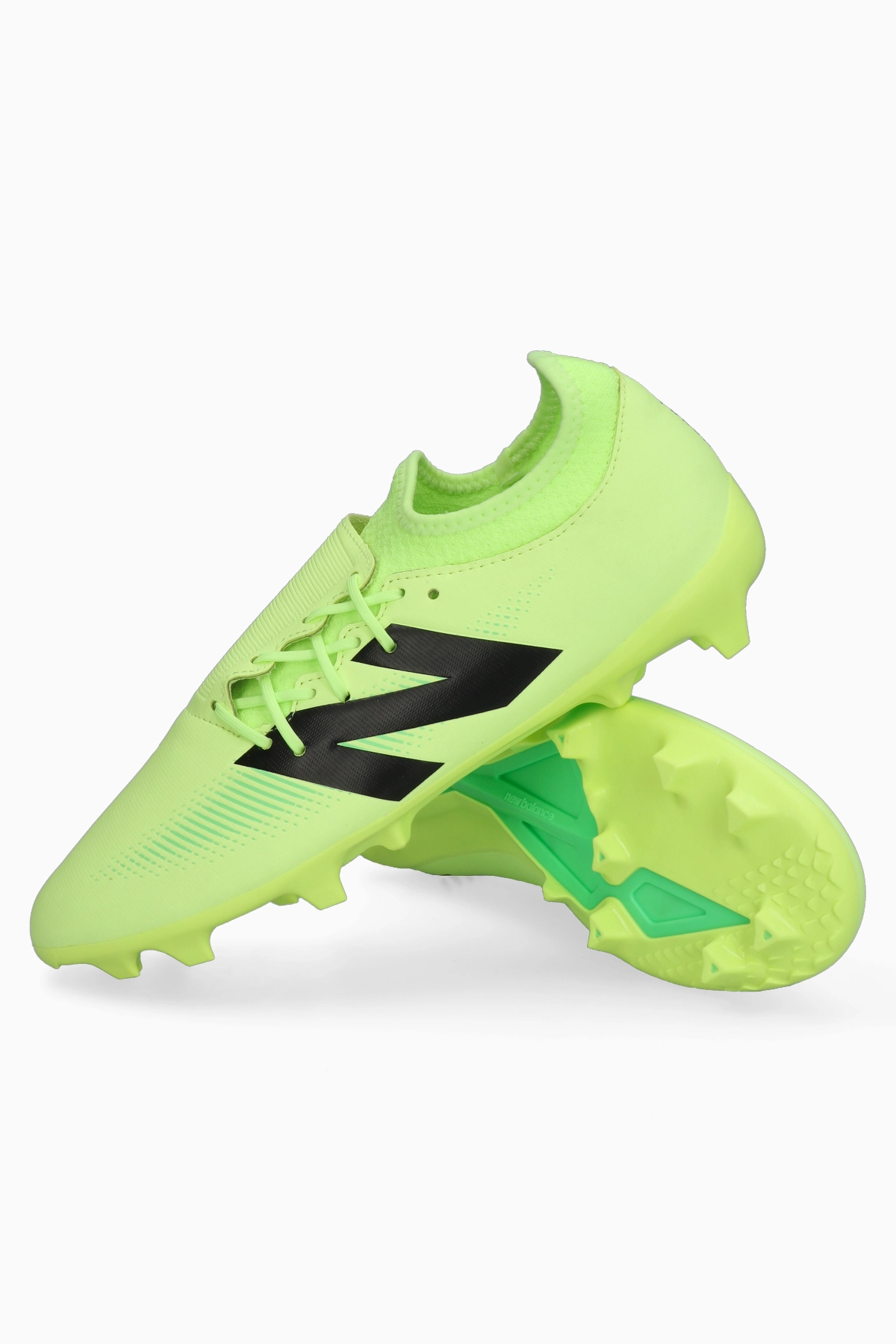 Korki New Balance Furon V7+ Dispatch FG - Limonkowy