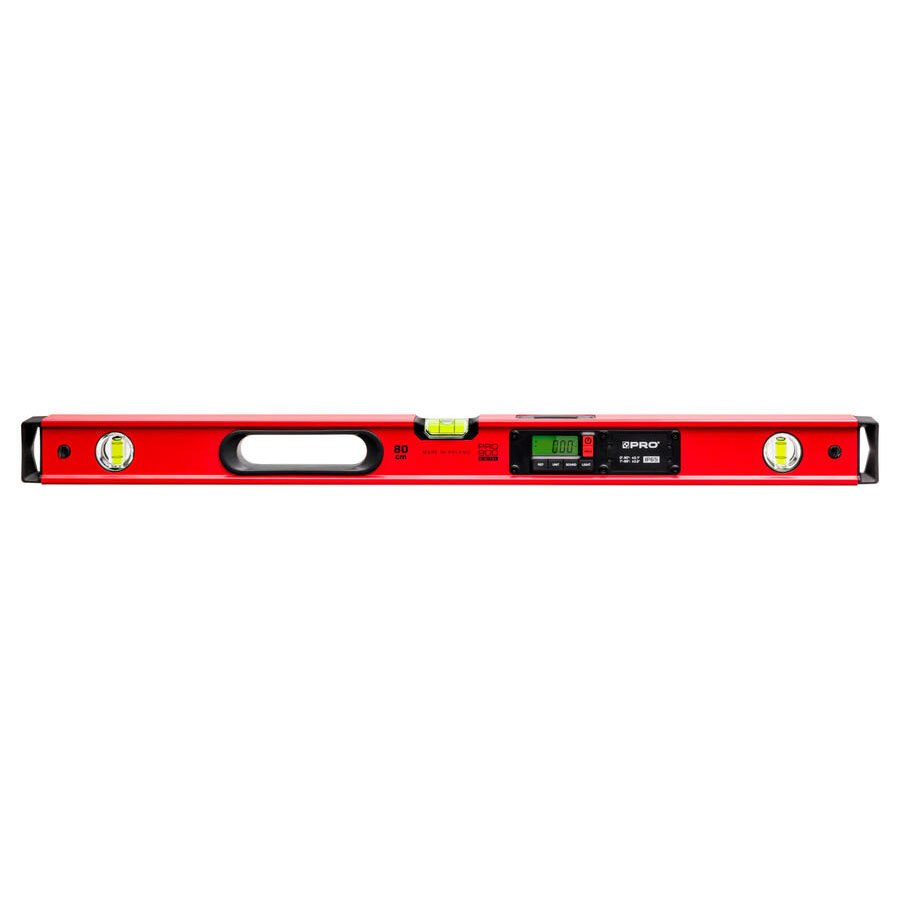 Poziomica elektroniczna Digital 80cm Czerwona PRO900 Pro