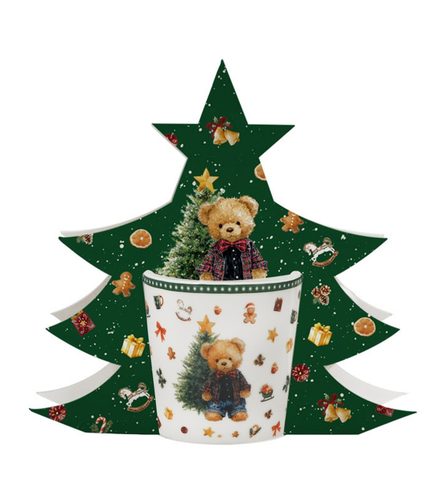 Kubek Teddy w koszyku 400ml