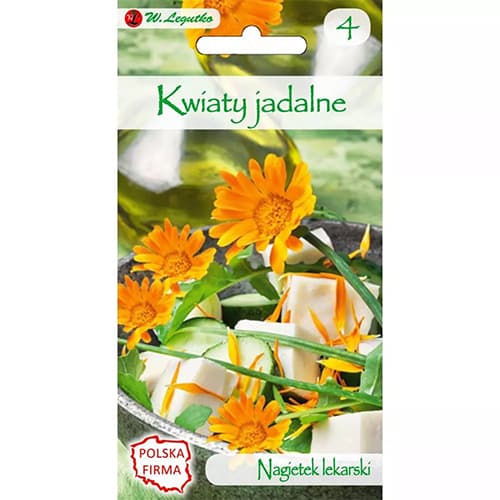 1 szt, Ringelblume orange - Samen: Ilość w opakowaniu: 3 g