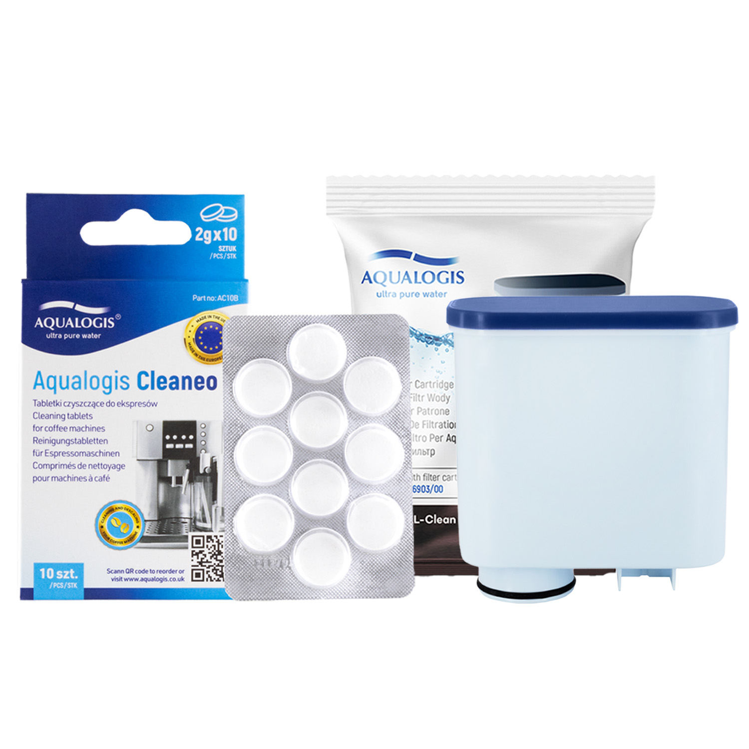 Filtr AL-Clean Do Ekspresu Saeco Philips LatteGo Aquaclean Tabletki Odtuszczające CA6704