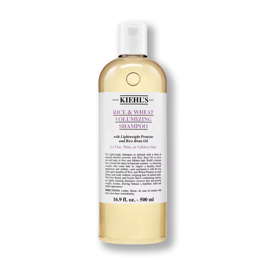 Kiehl's Rice and Wheat Volumizing Shampoo - Szampon zwiększający objętość 500 ml Butelka